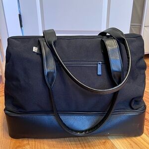 BEIS Weekender - Black (convertible)